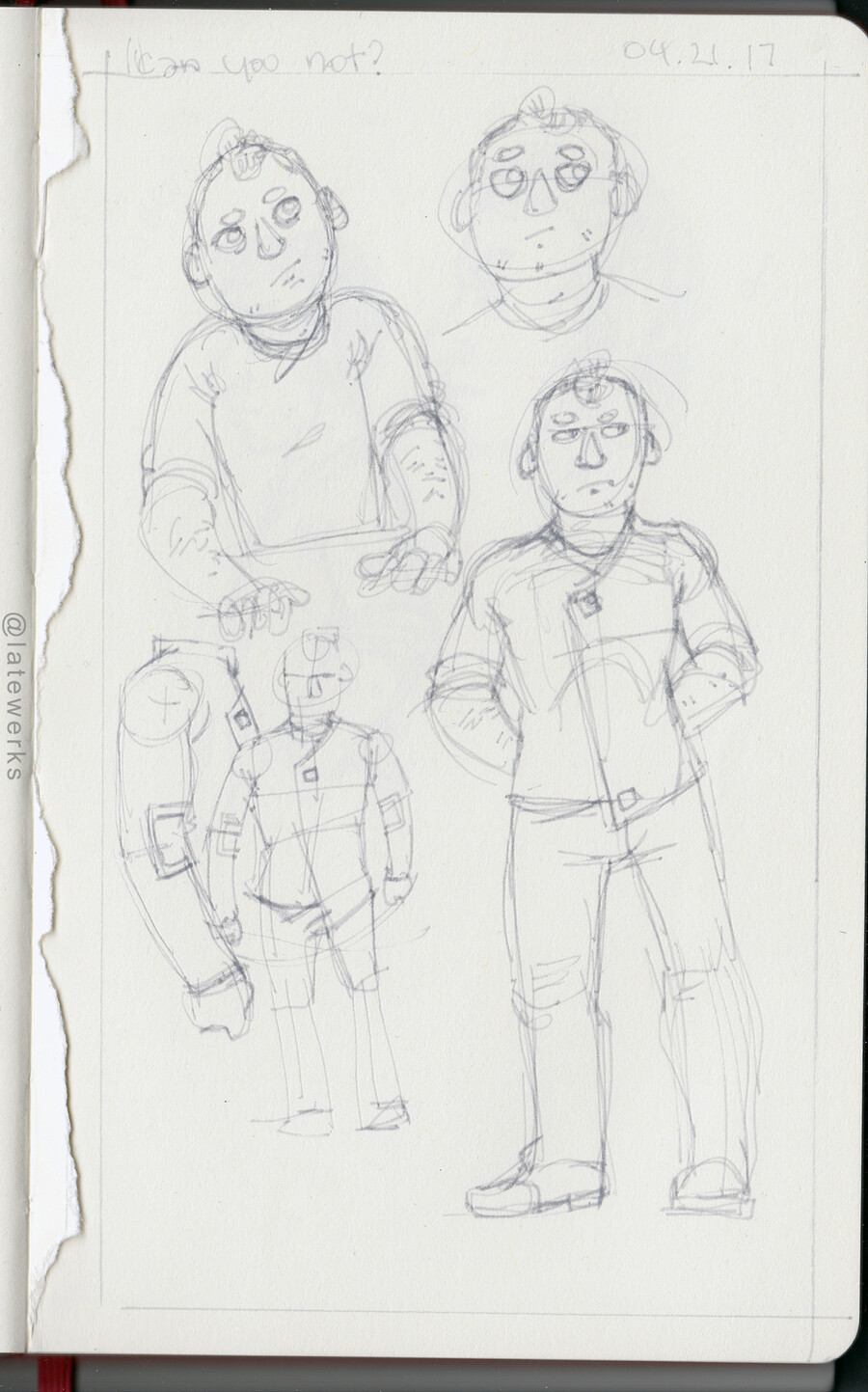 Rough character sketches, Sullivan