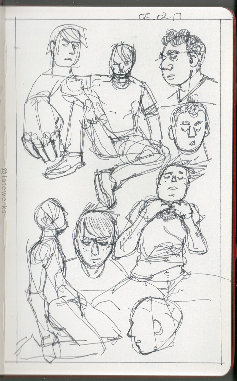 Rough character sketches
