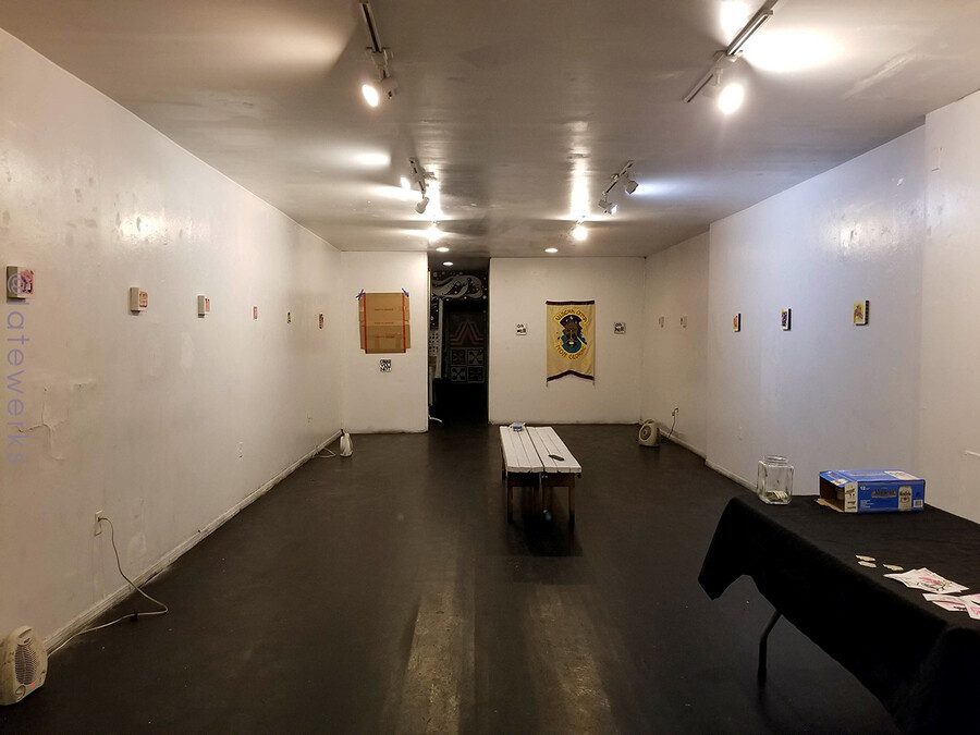 With all the art up.