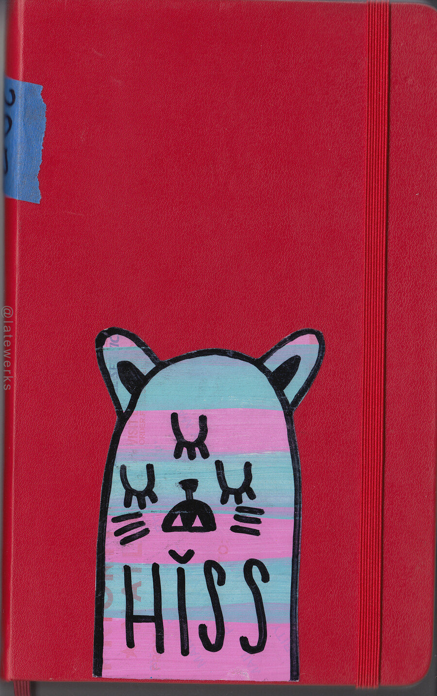 Front conver, sticker by HISS