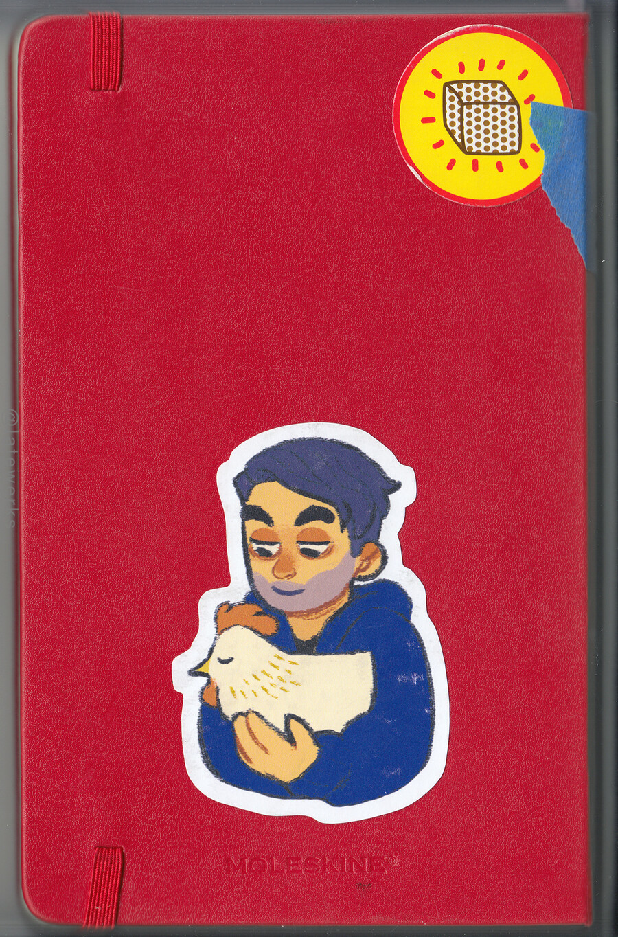 Back cover, bootleg Stardew Valley sticker