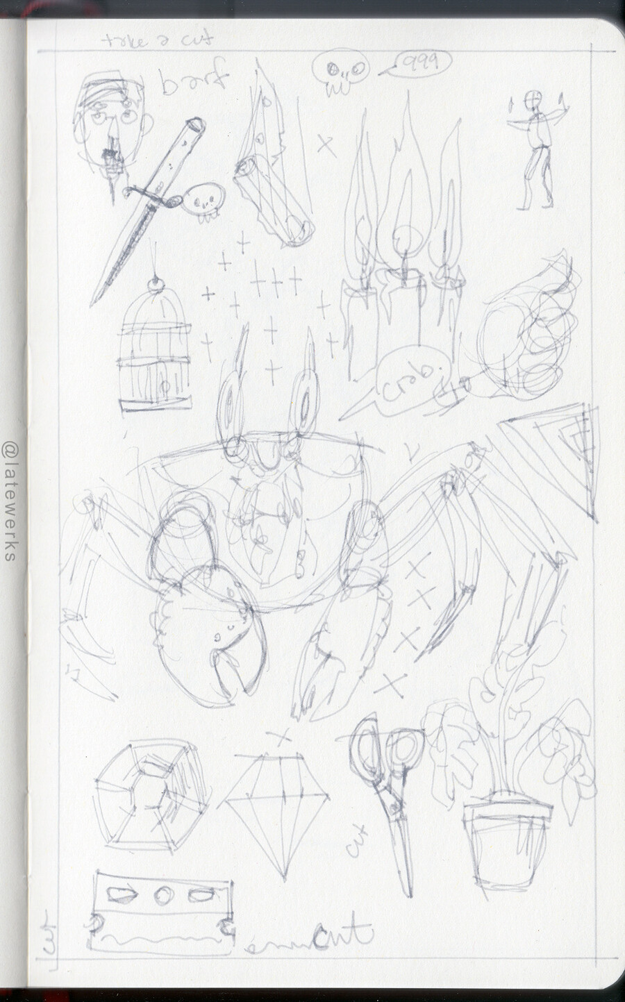 Crab, items