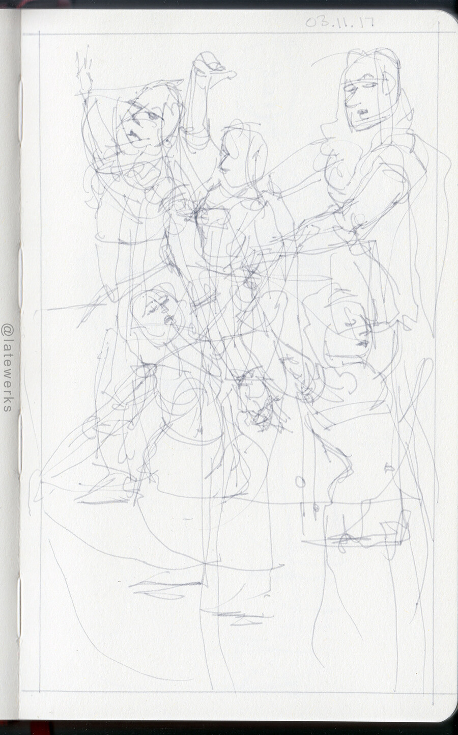 Drink & Draw, location unknown, 03/11/17