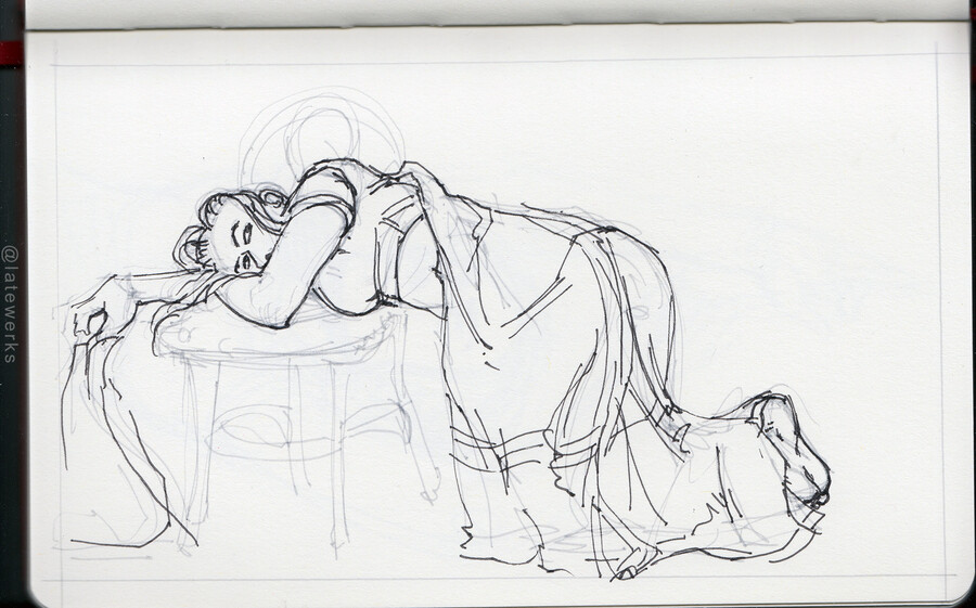 Drink & Draw, location unknown, 03/11/25