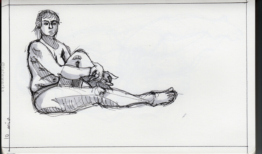 Drink & Draw, The Living Gallery, 04/26/17