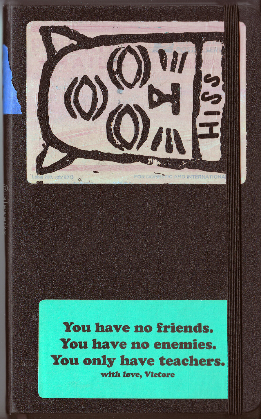 Stickers from Hiss, Victore