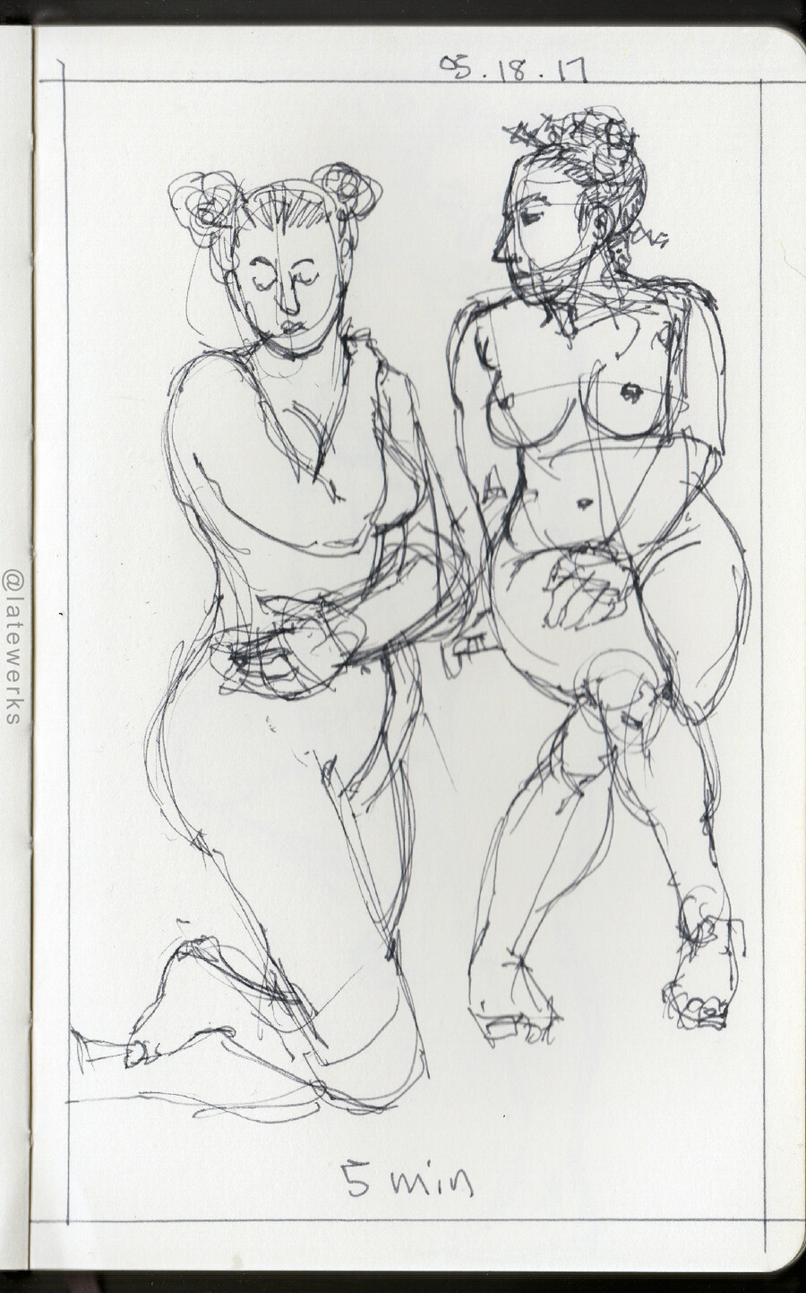 Drink & Draw, The Living Gallery, 05/18/17