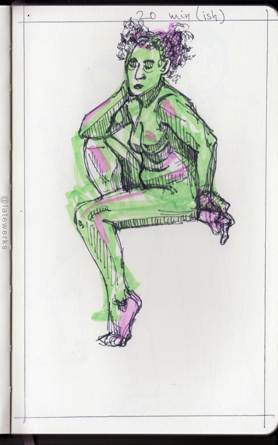 Drink & Draw, The Living Gallery, 05/18/17