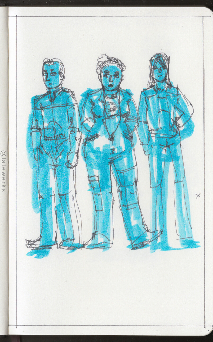 Rough character sketches