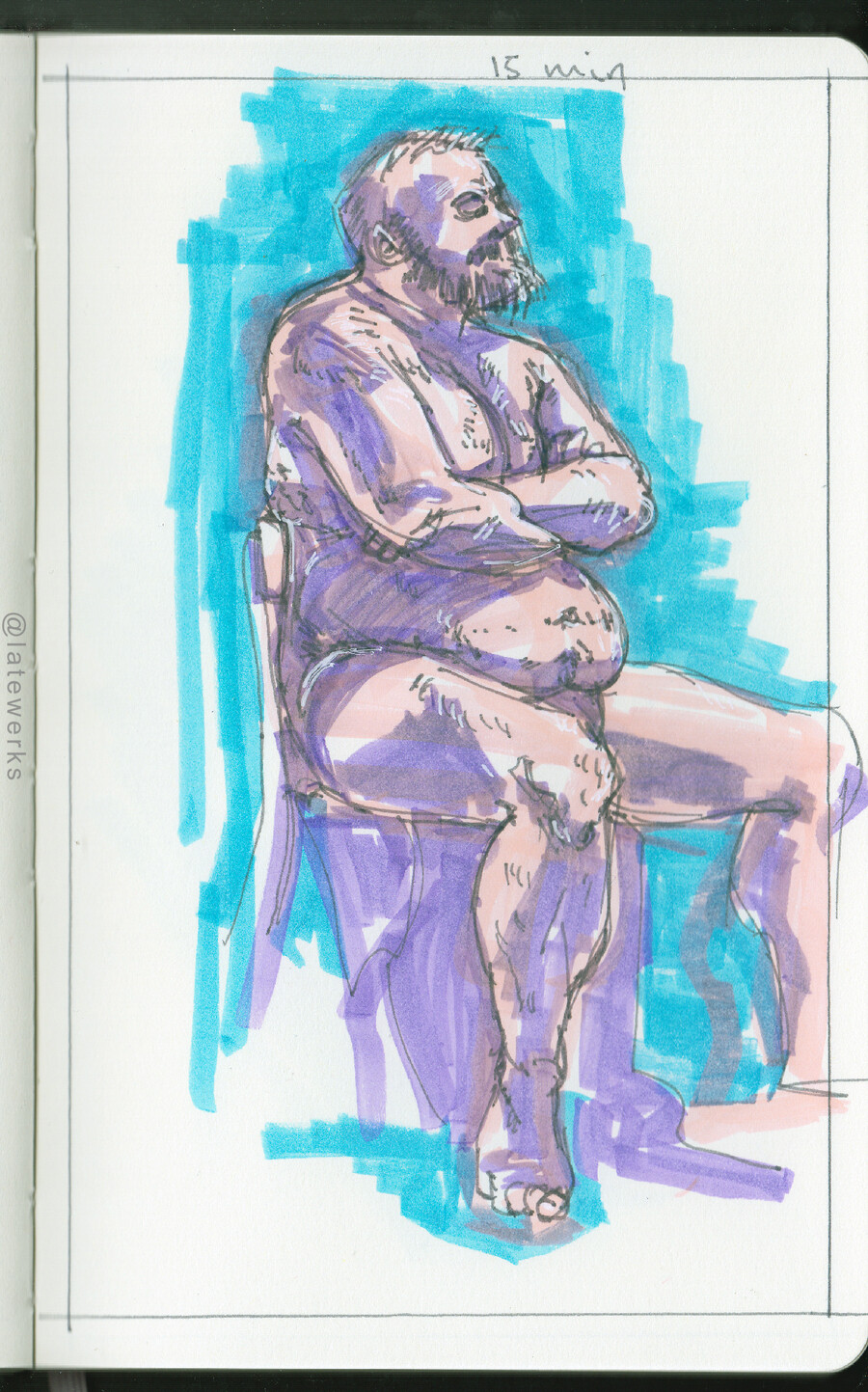 Drink & Draw, The Living Gallery, 07/05/17
