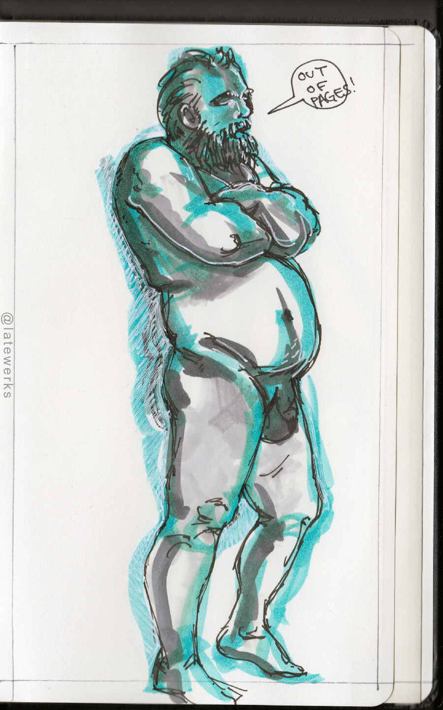 Drink & Draw, The Living Gallery, 08/02/17