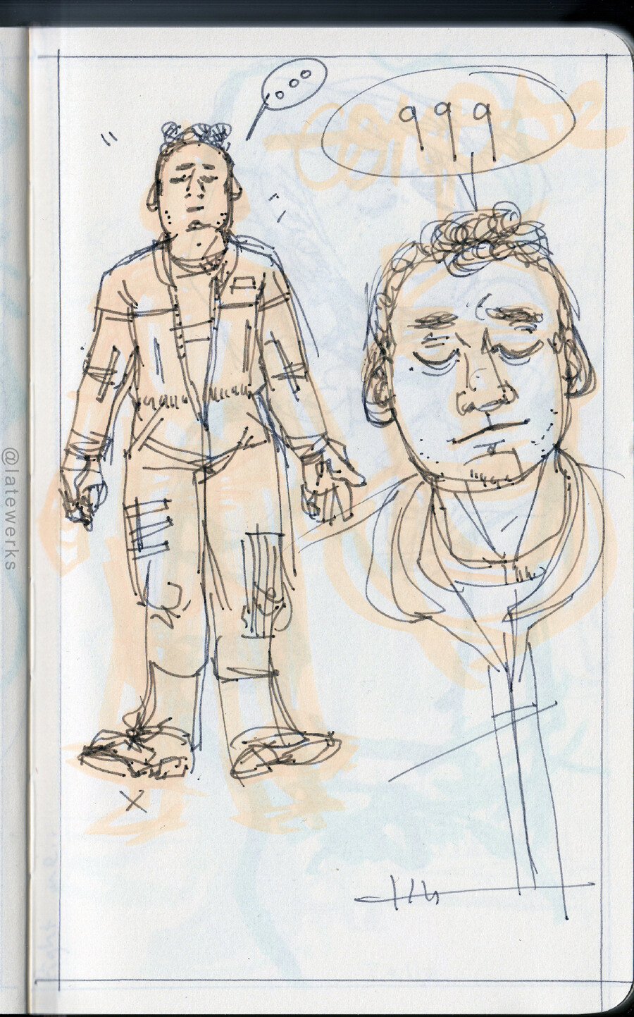 Rough character sketches