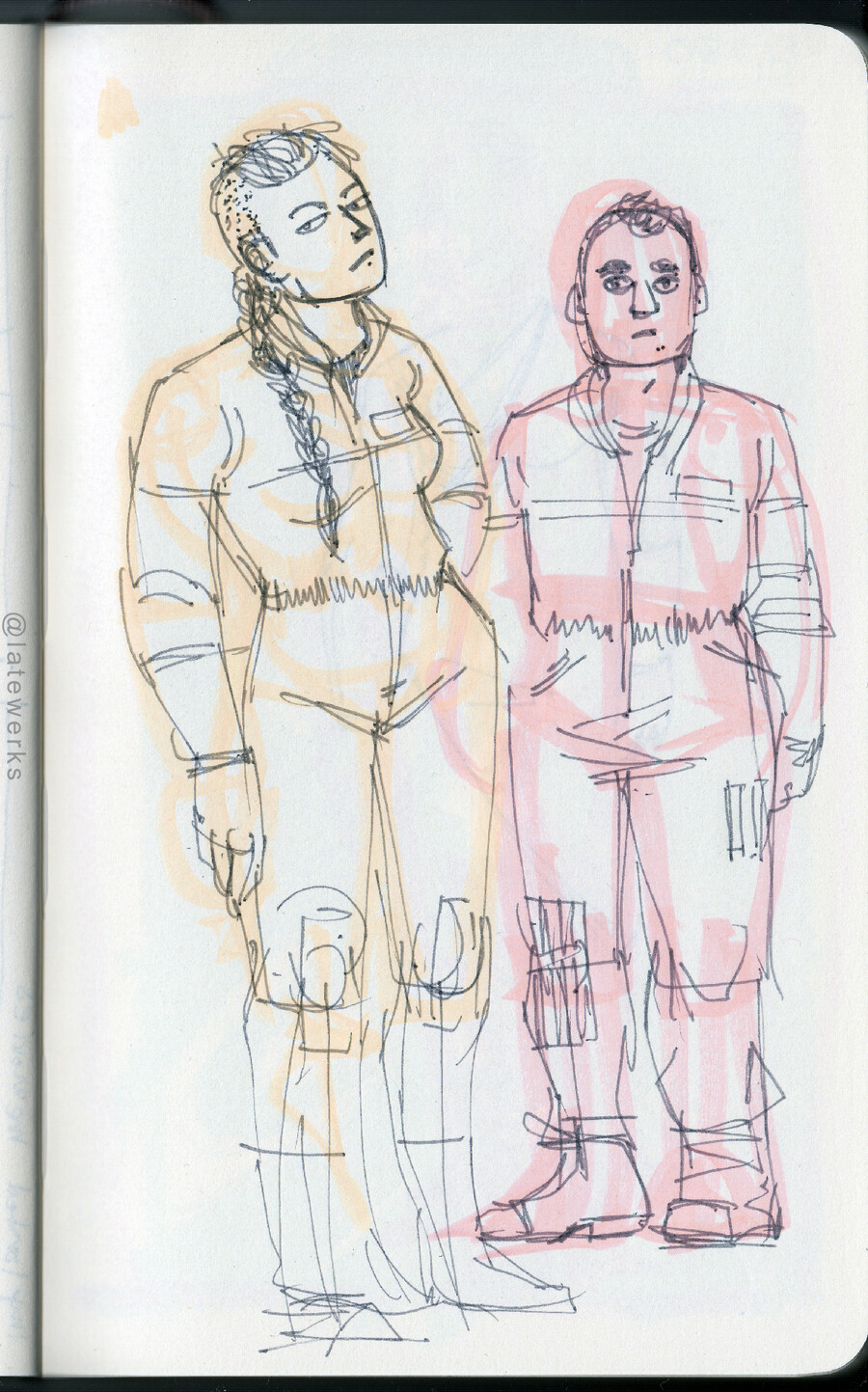 Rough character sketches