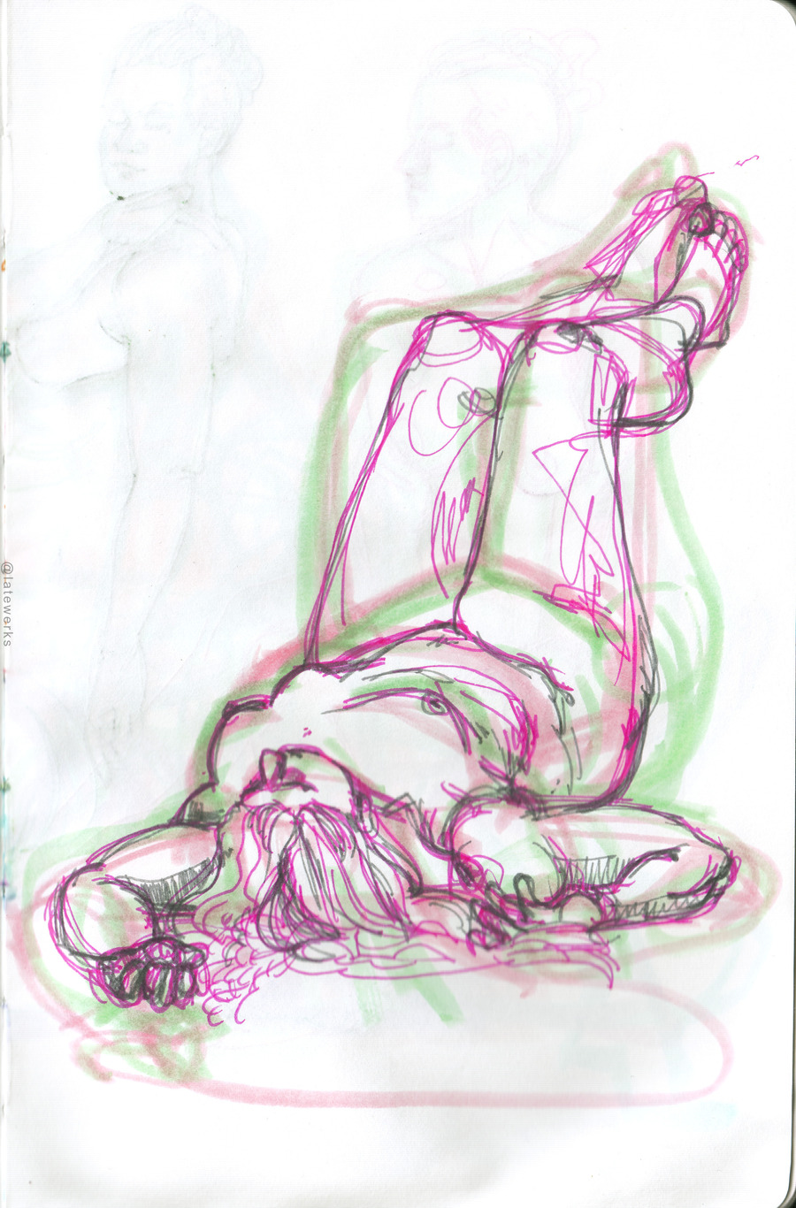 Drink & Draw, The Living Gallery