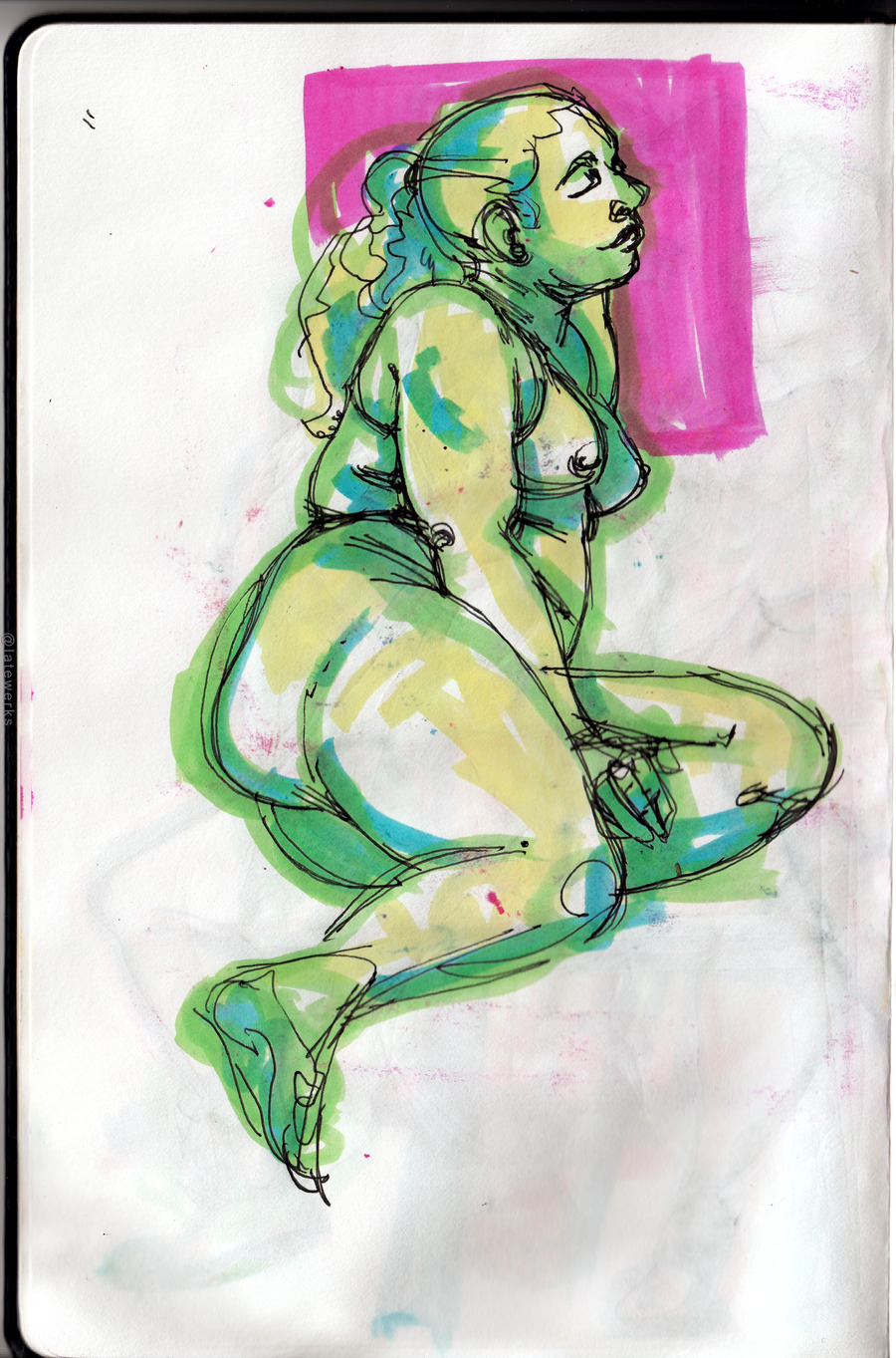 Drink & Draw, The Living Gallery