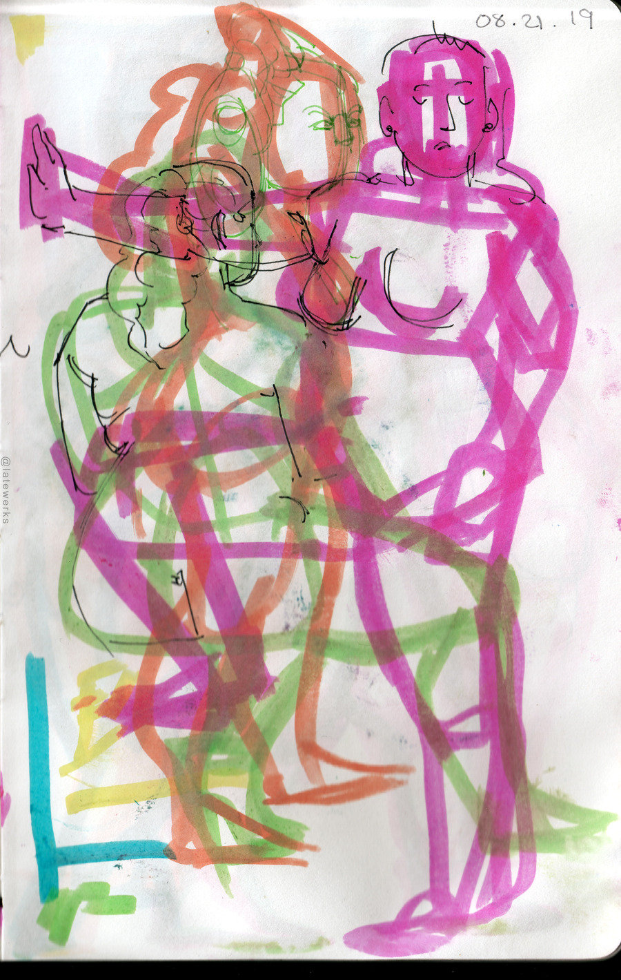 Drink & Draw, The Living Gallery