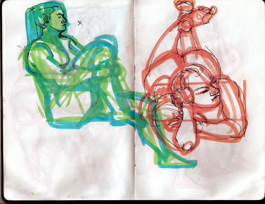 Drink & Draw, The Living Gallery