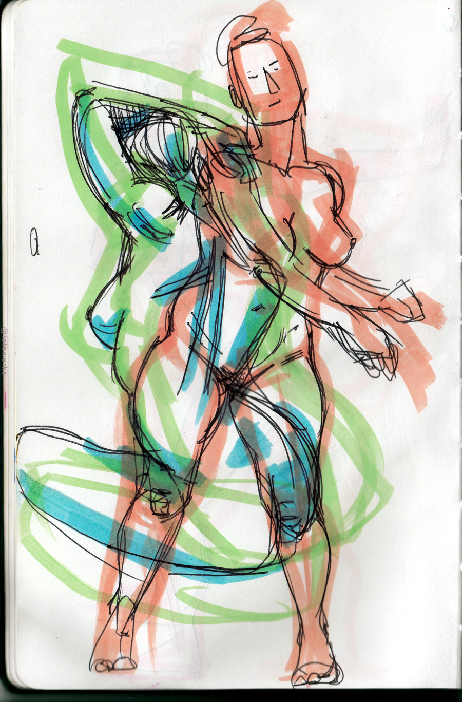 Drink & Draw, The Living Gallery