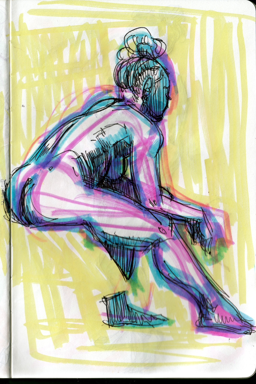 Drink & Draw, The Living Gallery