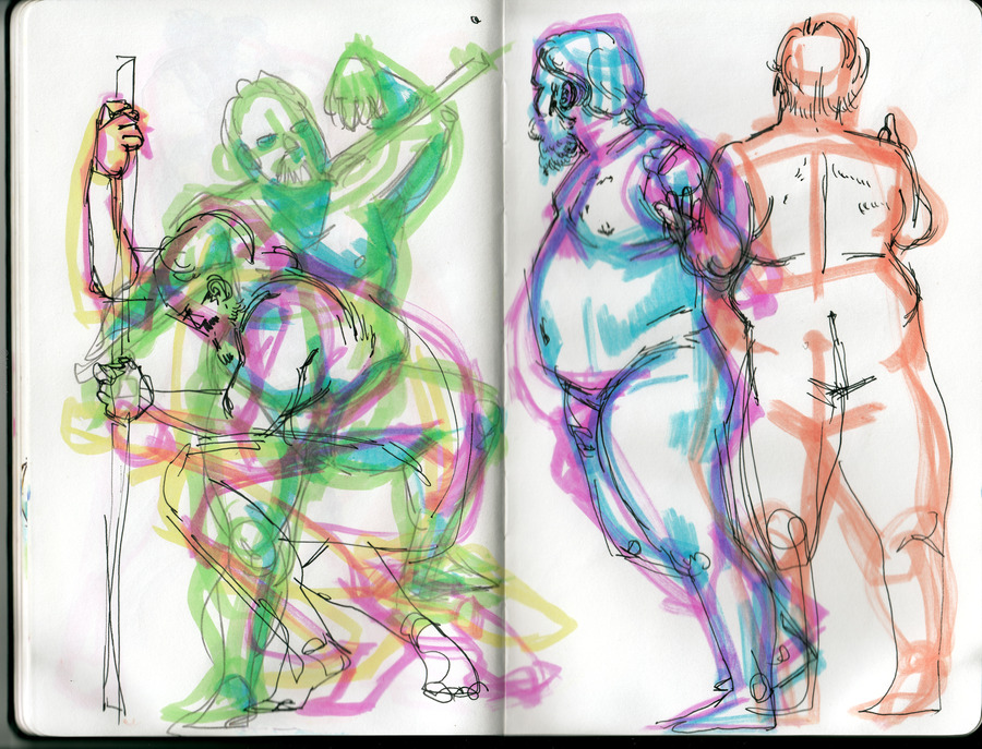 Drink & Draw, The Living Gallery