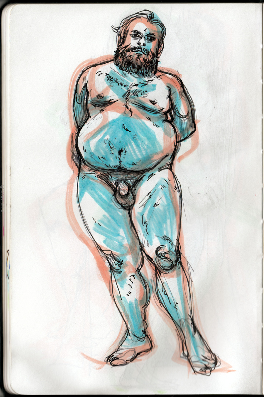 Drink & Draw, The Living Gallery