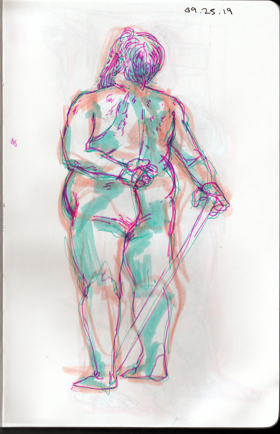 Drink & Draw, The Living Gallery