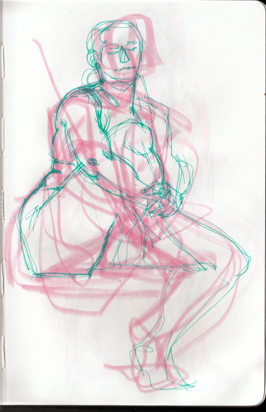 Drink & Draw, The Living Gallery