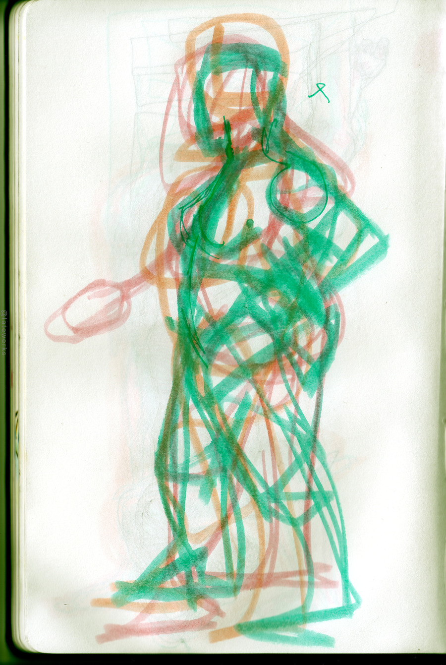 Drink & Draw, The Living Gallery