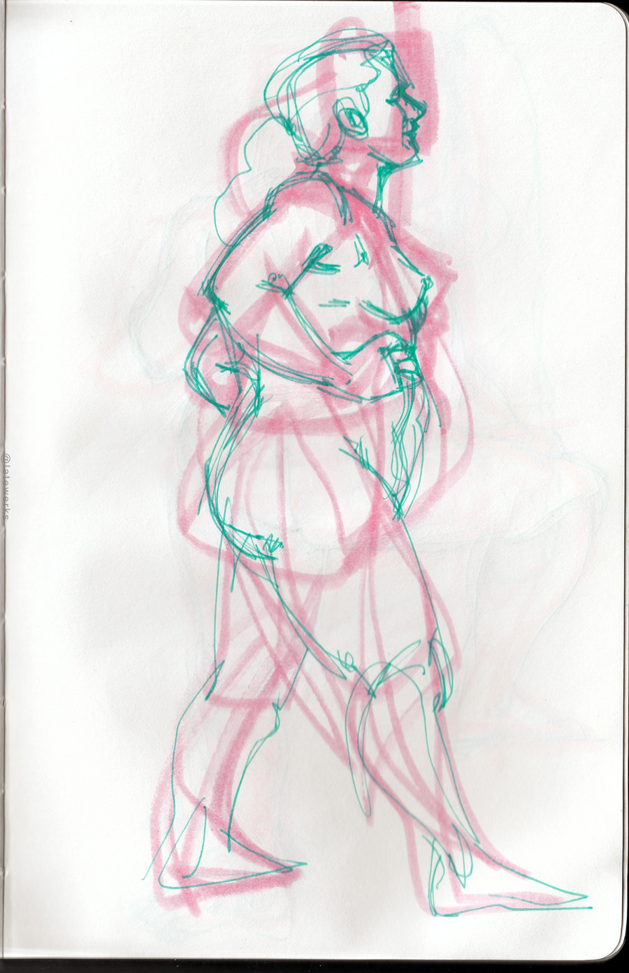 Drink & Draw, The Living Gallery