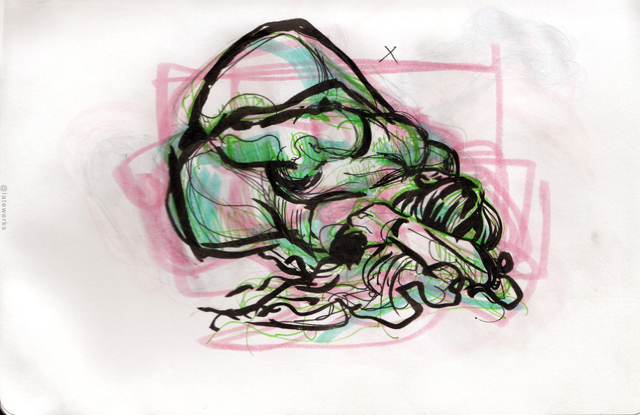 Drink & Draw, The Living Gallery