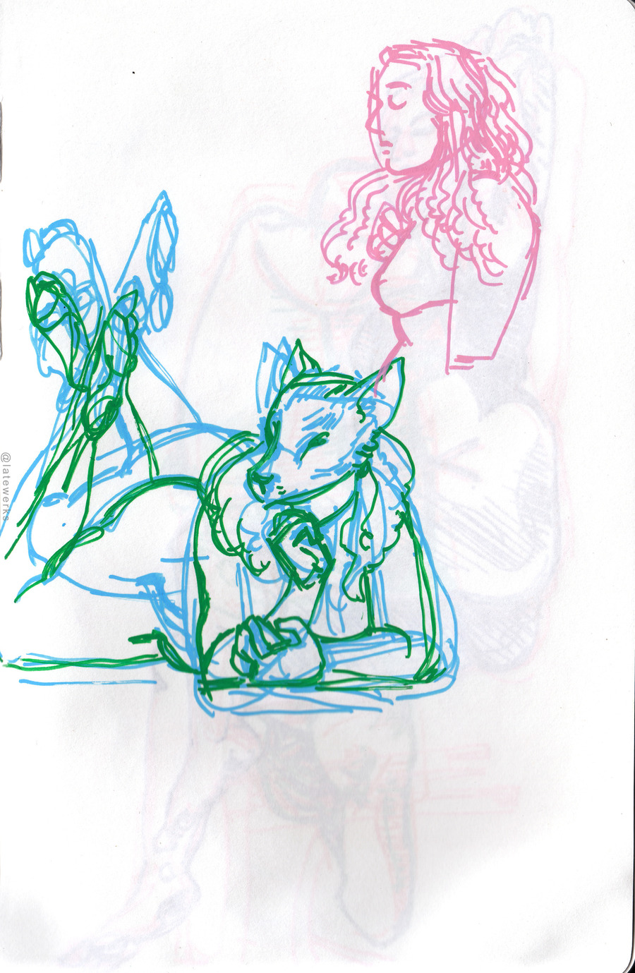 Drink & Draw, The Living Gallery