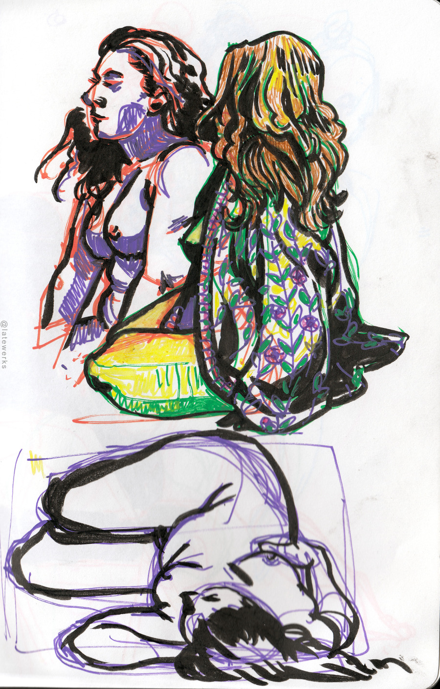 Drink & Draw, The Living Gallery