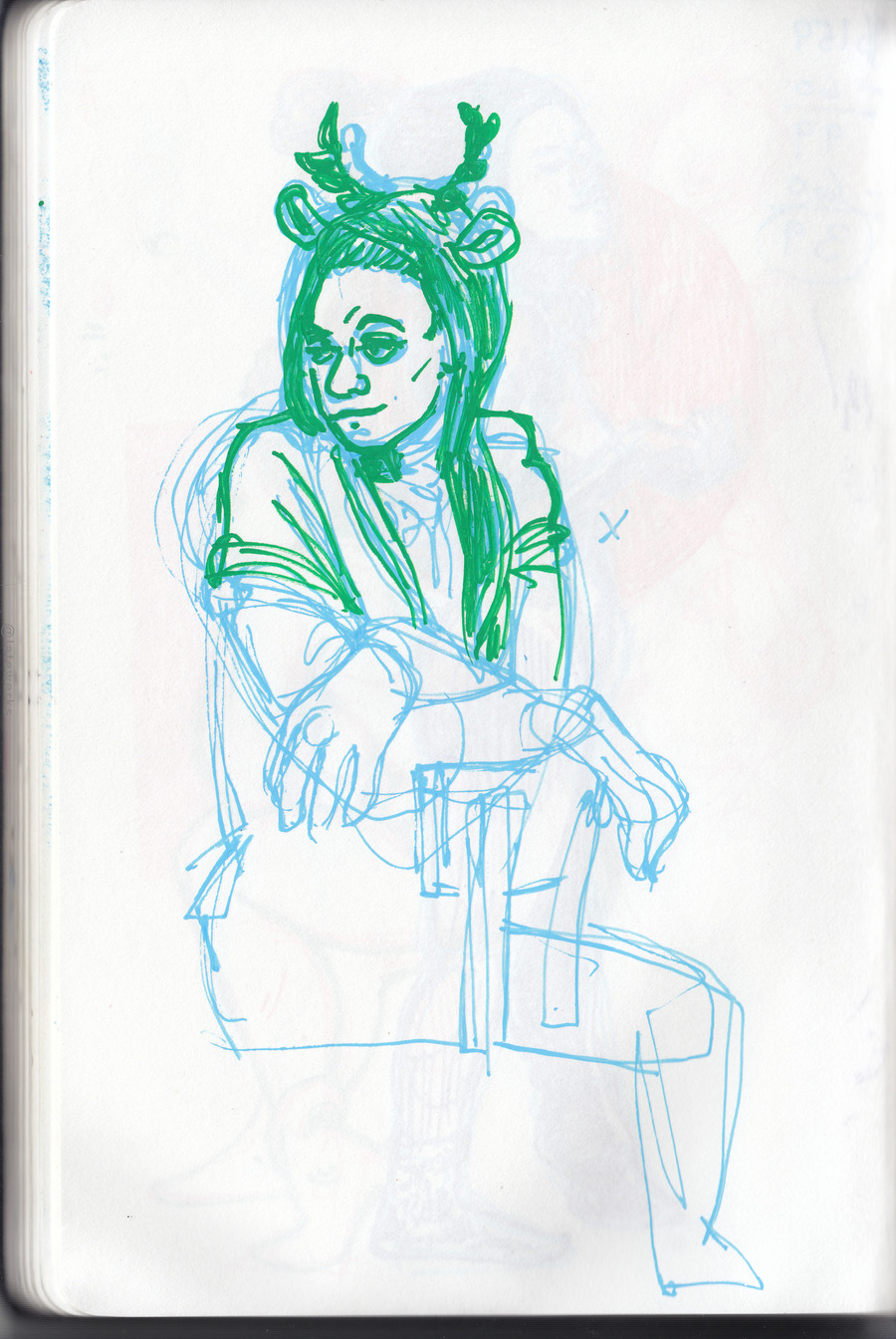 Drink & Draw, The Living Gallery