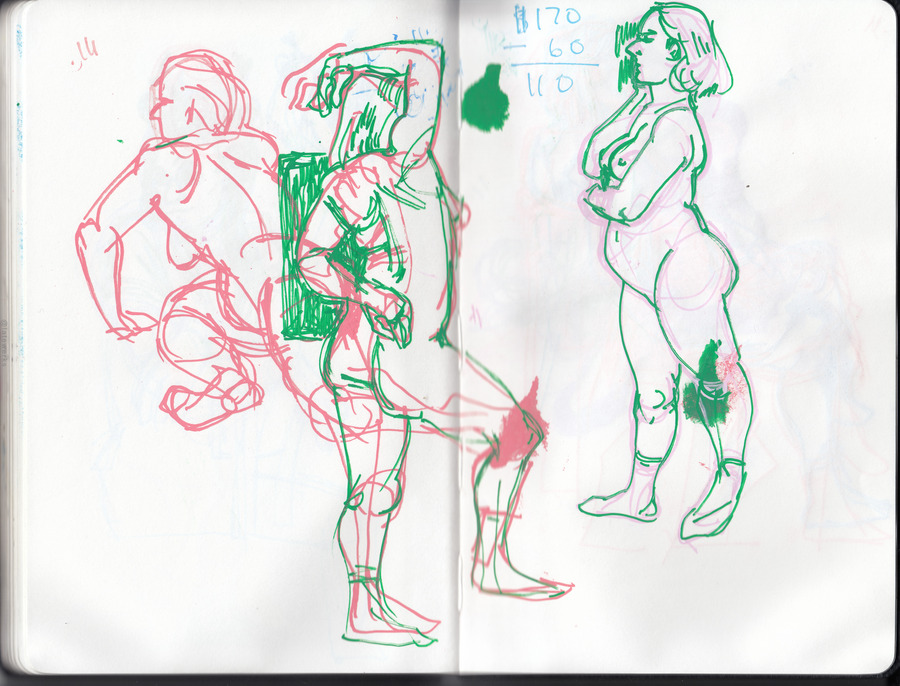 Drink & Draw, The Living Gallery