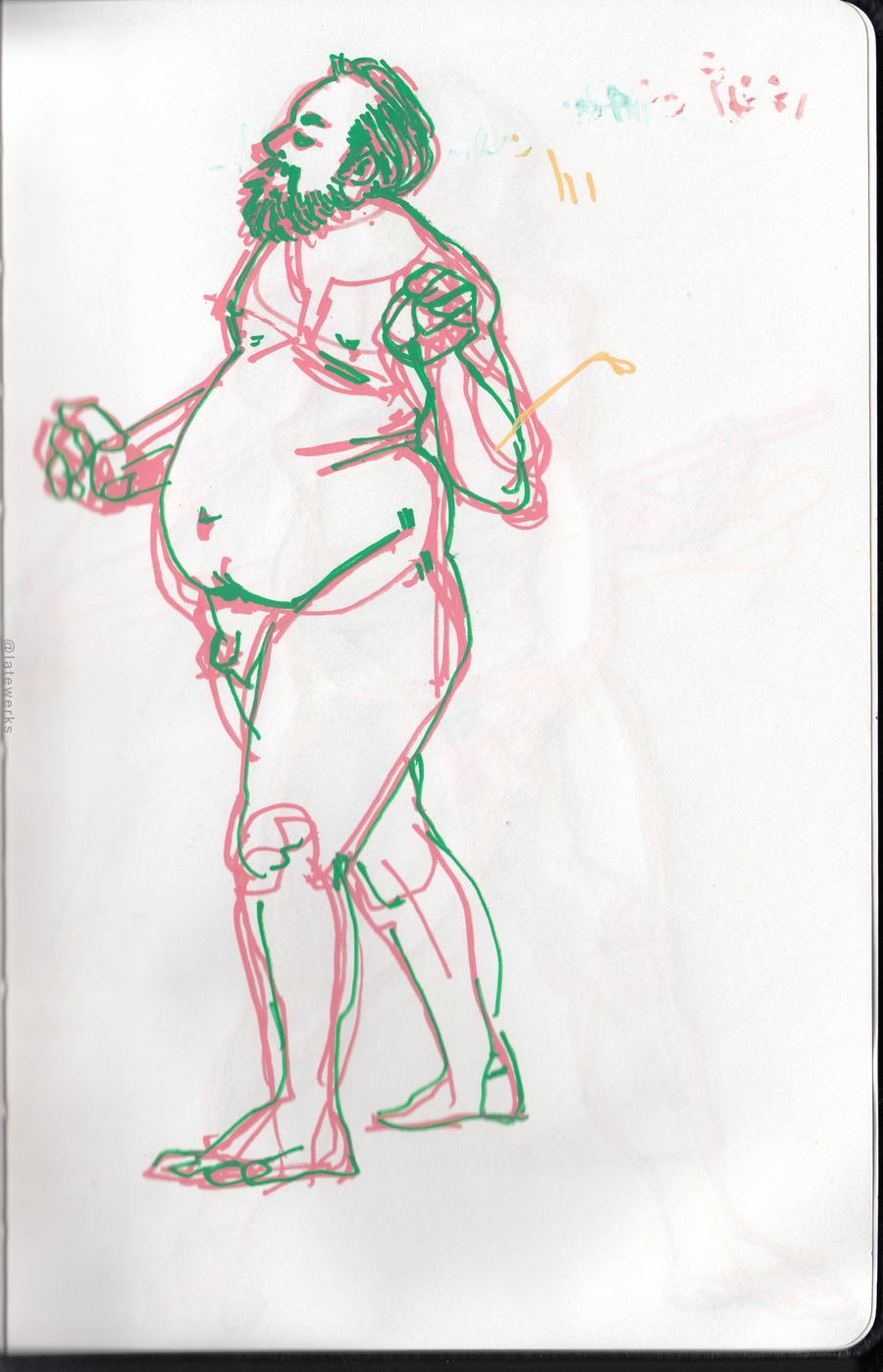 Drink & Draw, The Living Gallery